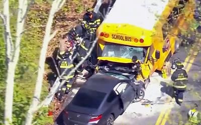 Tragedy Strikes as Unlicensed 16-year-old Slams into School Bus in Westchester, Leaving 3 Teens Fighting for Their Lives